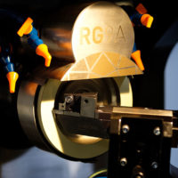 RG9A Reciprocating grinder machine close up
